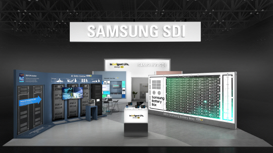 삼성SDI 인터배터리 유럽 2025 부스 조감도. 삼성SDI 제공.